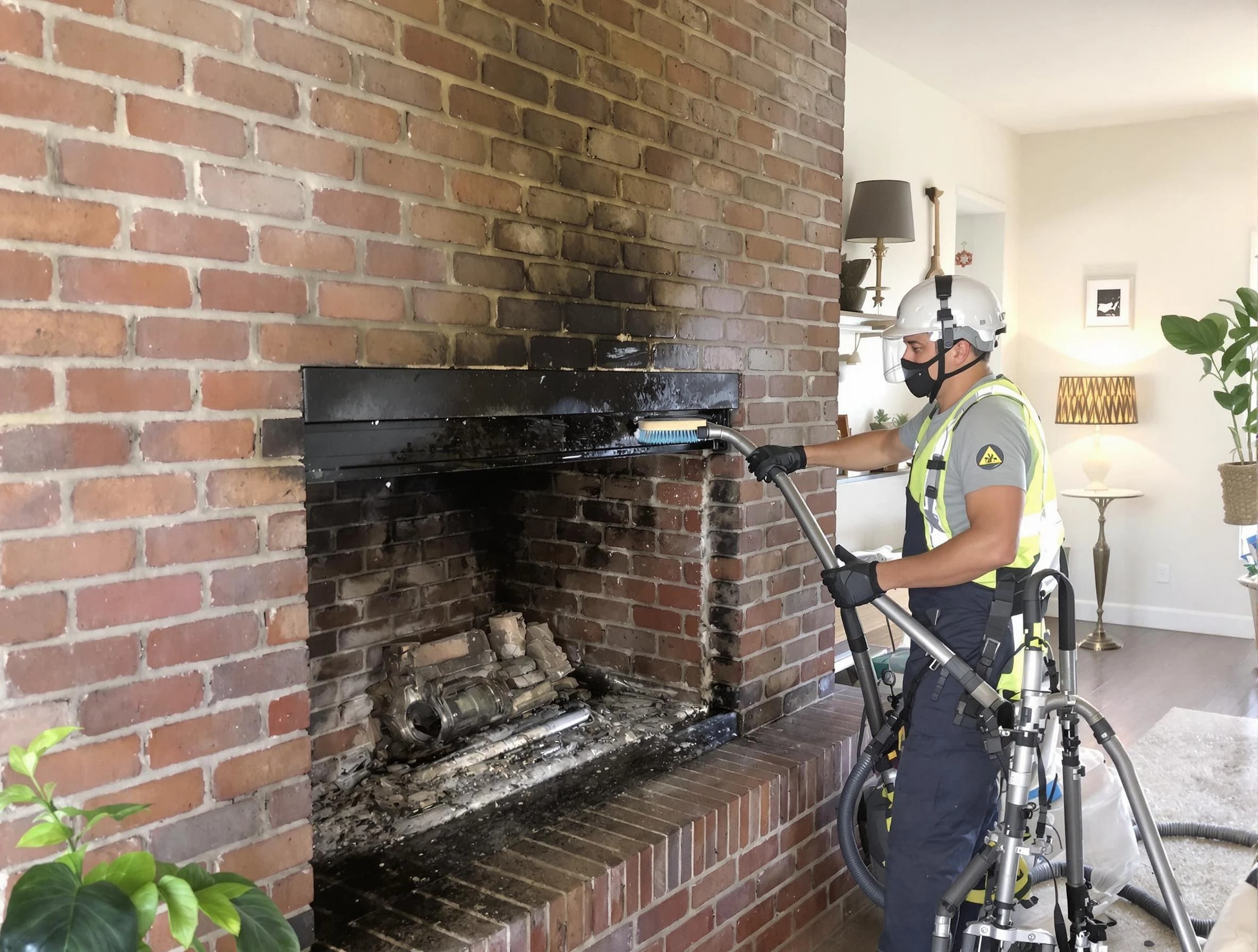 Marlboro Chimney Sweep providing fireplace cleaning services in Marlboro, NJ